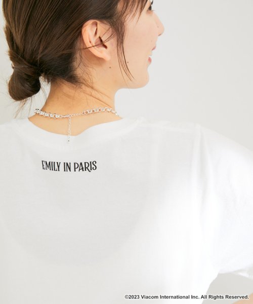 VIS(ビス)/『エミリー、パリへ行く』コラボレーションフォトTシャツ【洗える】/img13