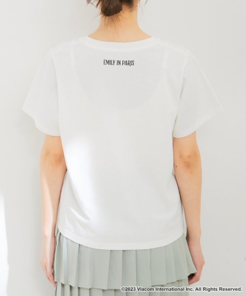 VIS(ビス)/『エミリー、パリへ行く』コラボレーションフォトTシャツ【洗える】/img18