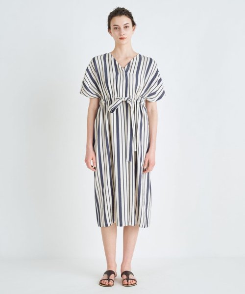 エフェクトストライプ ギャザーワンピース 人気・おすすめ｜使いやすい・旅行におすすめ 品質保証 全国発送 日本国内発送・最短翌日お届け