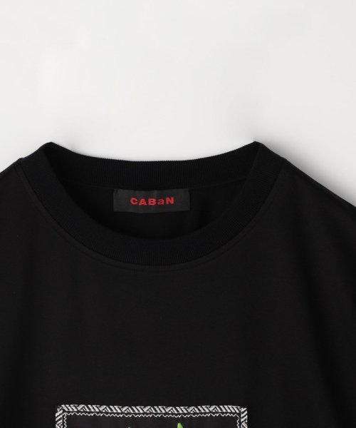 CABaN (CABaN)/CABaN スビンコットン IBIZA エンブロイダリーTシャツ/img02