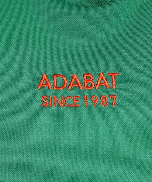 adabat(アダバット)/【UVカット／吸水速乾】ロゴデザイン モックネック半袖プルオーバー/img30