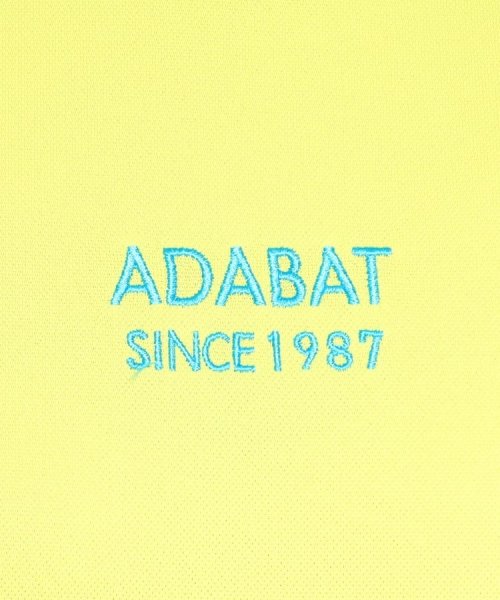 adabat(アダバット)/【UVカット／吸水速乾】ロゴデザイン モックネック半袖プルオーバー/img41