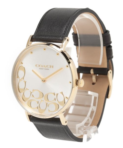 COACH(コーチ)/【COACH】コーチ　時計　14503801　レディース ペリー 36MM クォーツ　シルバー　ブラック革ベルト/img07