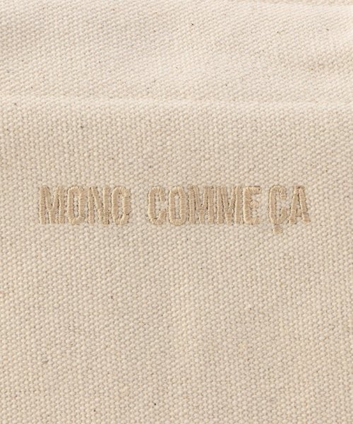 MONO COMME CA(モノコムサ)/キャンバストート/img12