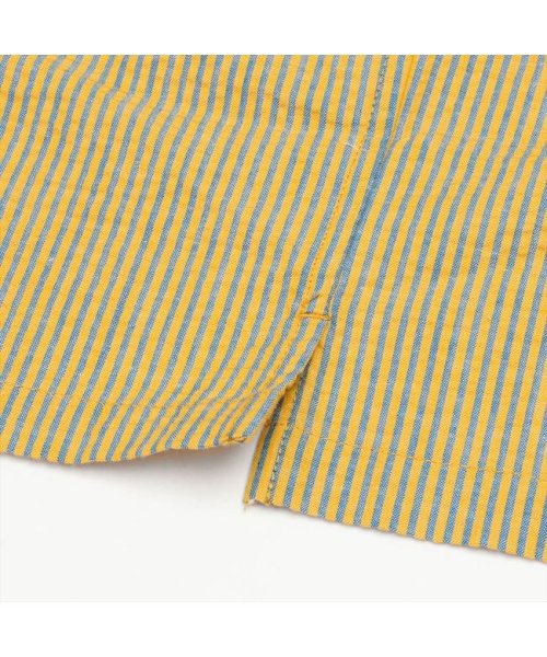 Pitta Re:)(ピッタリ)/サッカー オープンカラー カジュアルシャツ  半袖 メンズ/img08