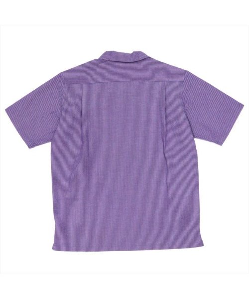 Pitta Re:)(ピッタリ)/サッカー オープンカラー カジュアルシャツ  半袖 メンズ/img07