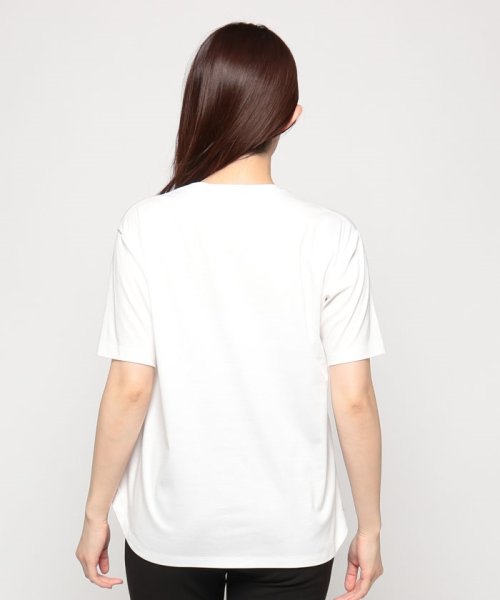 Leilian(レリアン)/刺繍プリントTシャツ【Leilian WHITE LABEL】/img20