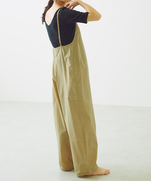 NICE CLAUP OUTLET(ナイスクラップ　アウトレット)/【pual ce cin】【earthy】バックシャン半袖Tシャツ/img06