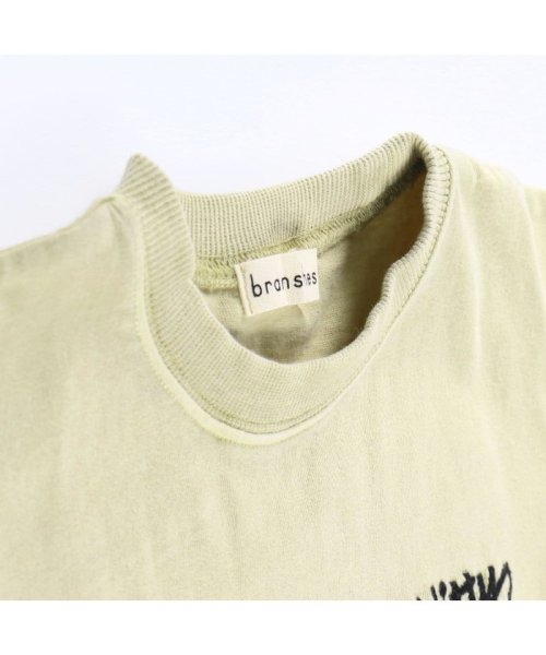BRANSHES(ブランシェス)/ビンテージ風ベースボールロゴ半袖Tシャツ/img04