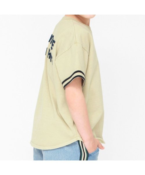 BRANSHES(ブランシェス)/ビンテージ風ベースボールロゴ半袖Tシャツ/img06