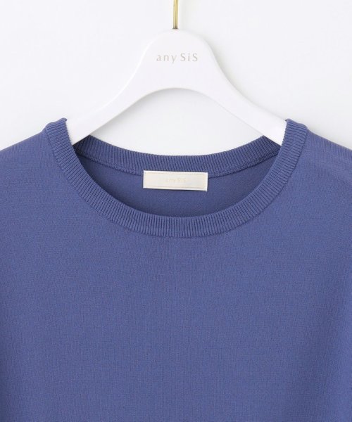 anySiS(エニィ　スィス)/【美人百花6月号掲載】フレンチスリーブニット Tシャツ/img14