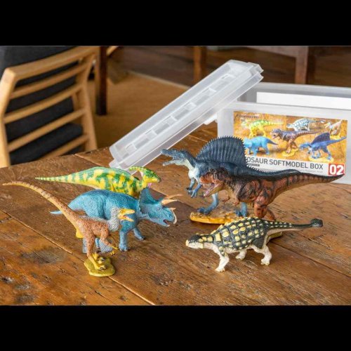 cinemacollection(シネマコレクション)/コレクションBOX DINOSAUR フィギュア 恐竜 ソフトモデル 6体ボックスセット ダイナソー02 フェバリット プレゼント 男 /img06