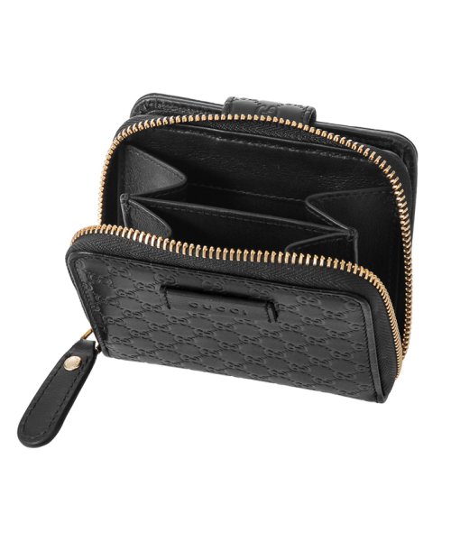 GUCCI グッチ 2つ折り財布 449395 BMJ1G 1000 GUCCI グッチ 2つ折り財布 BMJ1G BLACK