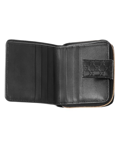 GUCCI グッチ 2つ折り財布 449395 BMJ1G 1000 GUCCI グッチ 2つ折り財布 BMJ1G BLACK