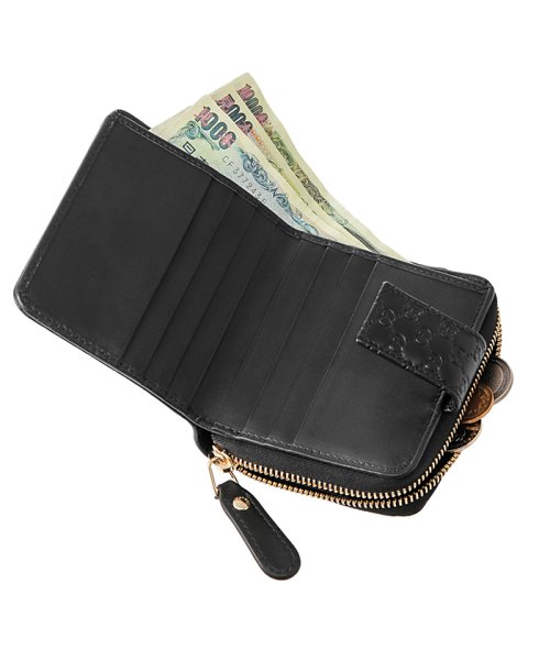 GUCCI グッチ 2つ折り財布 449395 BMJ1G 1000 GUCCI グッチ 2つ折り財布 BMJ1G BLACK
