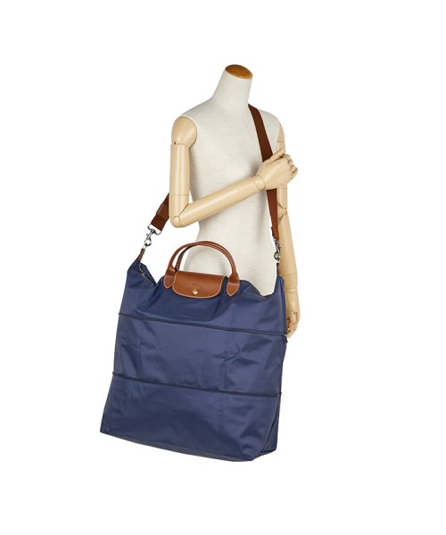 LONGCHAMP ロンシャン ボストンバッグ 1911 089 P68 LONGCHAMP ボストンバッグ プリアージュ マリン MARINE 単位cm