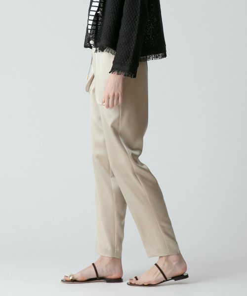 サテンイージーパンツ 