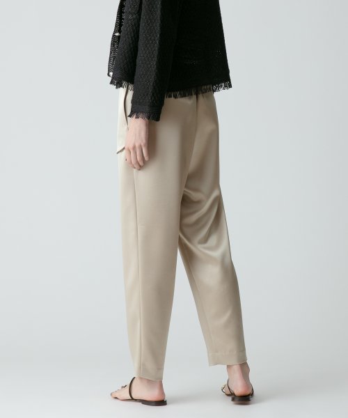 サテンイージーパンツ 