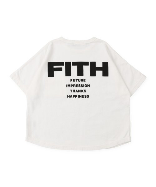 FITH(フィス)/天竺 バックロゴ 半袖Tシャツ/img01