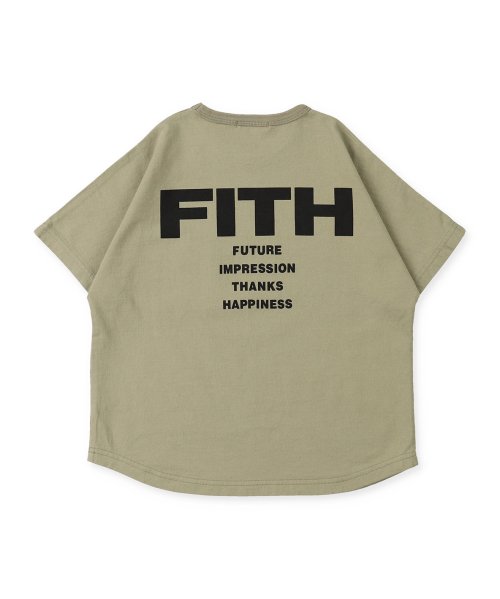 FITH(フィス)/天竺 バックロゴ 半袖Tシャツ/img03
