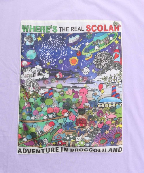 ScoLar(スカラー)/スカラーちゃんを探せプリント 接触冷感Tシャツ/img10