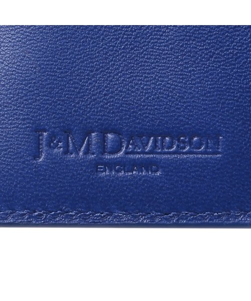 J&M DAVIDSON(ジェイアンドエム　デヴィッドソン)/ジェイアンドエムデヴィッドソン 三つ折り財布 ミニ財布 ブルー レディース J&M DAVIDSON SFLW1XX SCXX MBC360S/img08