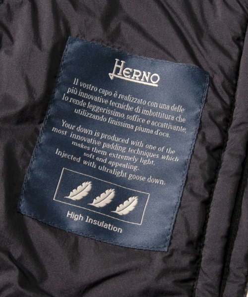 HERNO(ヘルノ)/ヘルノ HERNO PI007ULE 19288 ダウンジャケット メンズ アウター ダウンコート ビジネス カジュアル IL CAPPOTTO LEGEN イ/img10
