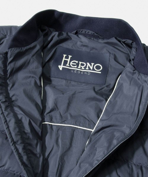 HERNO(ヘルノ)/ヘルノ HERNO PI010ULE 19288 ダウンジャケット メンズ アウター ブルゾン レジェンド MA－1型 ビジネス カジュアル LEGEND ボン/img03