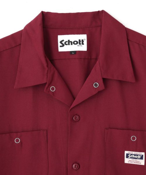 Schott(ショット)/LS TC WORK SHIRT/ワークシャツ/img11