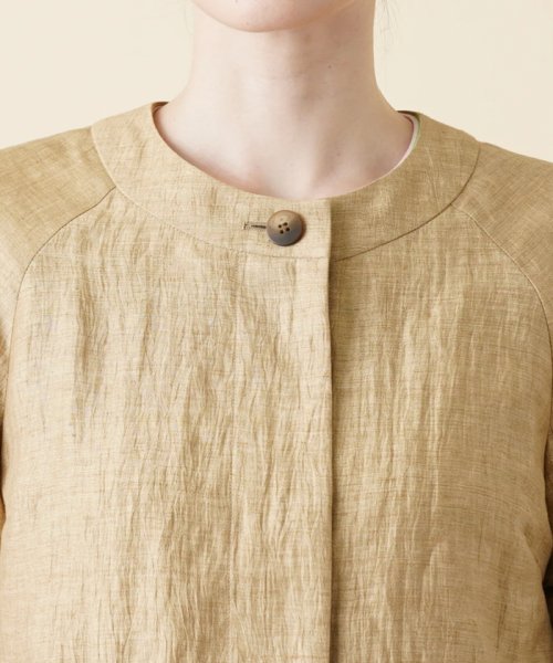 ノーカラージャケット 