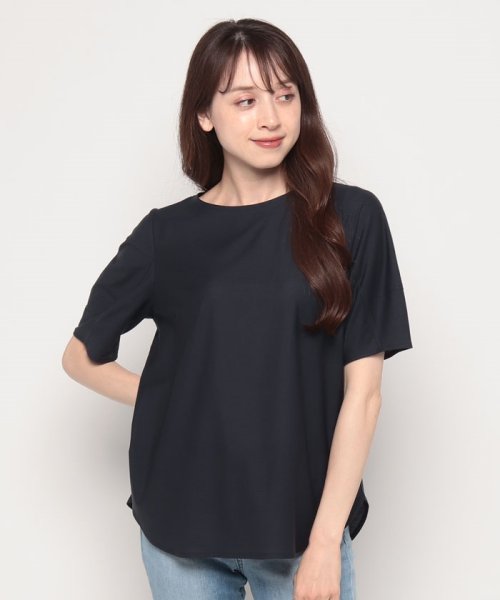 CARA　O　CRUZ(キャラ・オ・クルス)/洗える 丸みスリーブTシャツ/img19