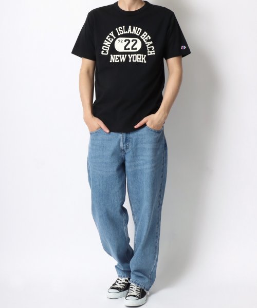 marukawa shonan(marukawa shonan)/【Champion/チャンピオン】USAコットン カレッジロゴ 半袖Tシャツ/メンズ レディース Tシャツ カジュアル トップス 半袖/img20