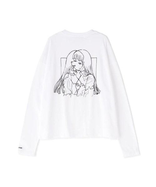 LHP(エルエイチピー)/gibous×LHP/ギボス×エルエイチピー/Twins girl long Tshirt/コラボロングスリーブTシャツ/img25