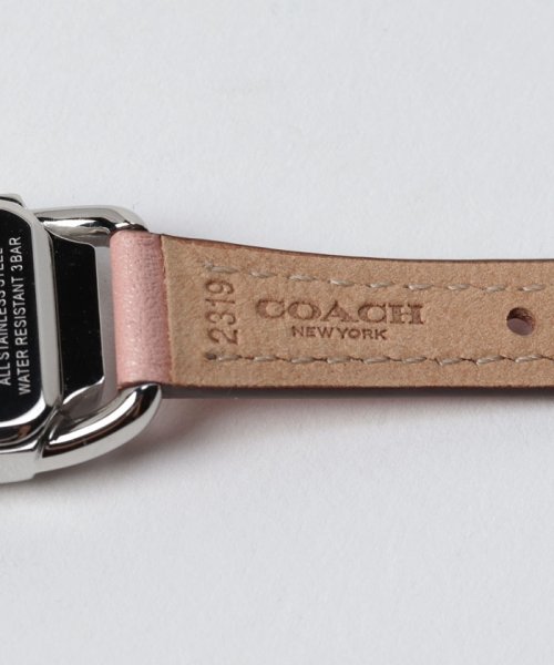 COACH(コーチ)/【COACH】コーチ 腕時計 レディース COACH 14504040 　CADIE　ケイディ　20MM　クォーツ　ホワイト　ピンク革ベルト/img03