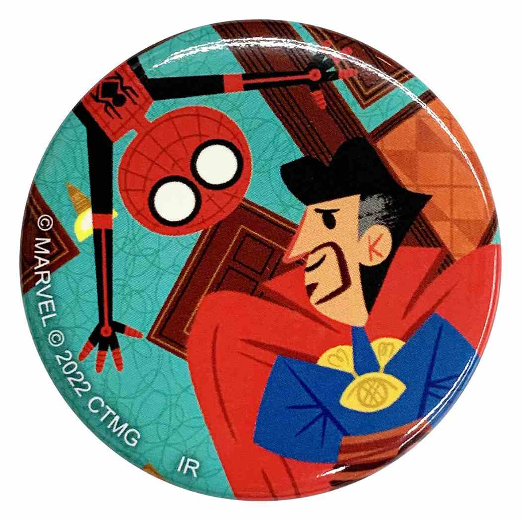 スパイダーマン 缶バッジ USJ】スパイダーマン・ザ・ライドの