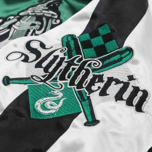 ハリーポッター アウター スカジャン 映画キャラクター スリザリン エンブレム 丸眞 プレゼント 男の子 女の子 ギフト スリザリン ハリーポッター アウター スカジャン 映画キャラクター エンブレム 丸眞 M1444144127(11000円)