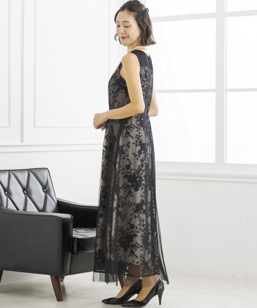 ケープとレースドレス2点セット《マザードレス》/パーティー/クルージング/結婚式/二次会/演奏会/発表会 ：あり なし マザードレス デザイン 発表会 ワンピース フォルムフォルマ 卒業式 フォーマル