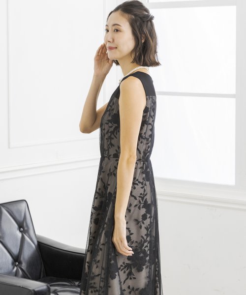 ケープとレースドレス2点セット《マザードレス》/パーティー/クルージング/結婚式/二次会/演奏会/発表会 ：あり なし マザードレス デザイン 発表会 ワンピース フォルムフォルマ 卒業式 フォーマル