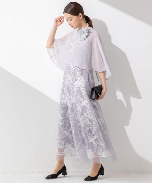 ケープとレースドレス2点セット《マザードレス》/パーティー/クルージング/結婚式/二次会/演奏会/発表会 ：あり なし マザードレス デザイン 発表会 ワンピース フォルムフォルマ 卒業式 フォーマル