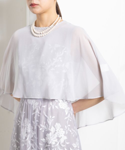 ケープとレースドレス2点セット《マザードレス》/パーティー/クルージング/結婚式/二次会/演奏会/発表会 ：あり なし マザードレス デザイン 発表会 ワンピース フォルムフォルマ 卒業式 フォーマル