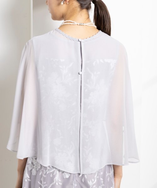 ケープとレースドレス2点セット《マザードレス》/パーティー/クルージング/結婚式/二次会/演奏会/発表会 ：あり なし マザードレス デザイン 発表会 ワンピース フォルムフォルマ 卒業式 フォーマル