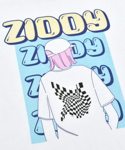 ZIDDY(ジディー)/【 ニコ☆プチ 掲載 】オンナノコバックプリントTシャツ(130~160cm)/img10