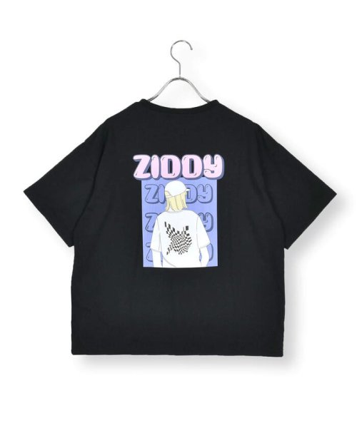 ZIDDY(ジディー)/【 ニコ☆プチ 掲載 】オンナノコバックプリントTシャツ(130~160cm)/img13
