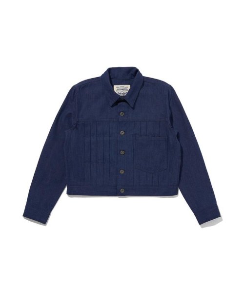 Levi's(リーバイス)/LEVI'S(R) MADE&CRAFTED(R) プリーツ トラッカージャケット PLEATED インディゴ RINSE/img01