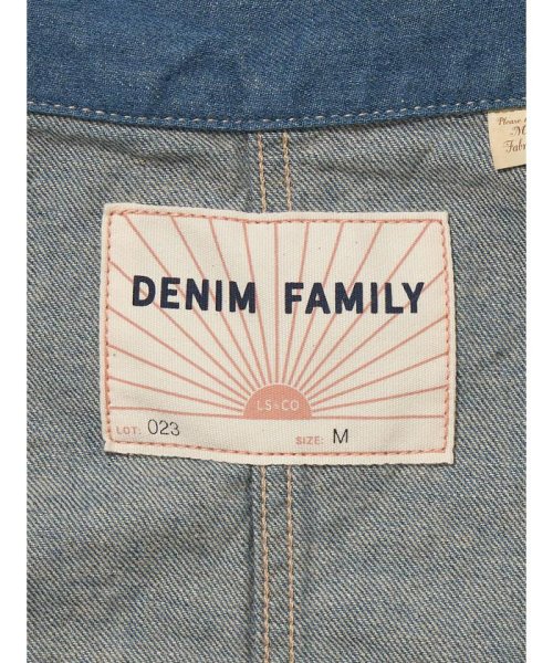 Levi's(リーバイス)/LEVI'S(R) MADE&CRAFTED(R) DENIM FAMILY ショートコート SPRING ブルー インディゴ RINSE/img08