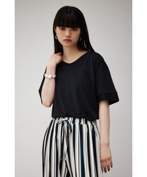 AZUL by moussy(アズールバイマウジー)/ SORVETE BACK GATHER TOPS/img02