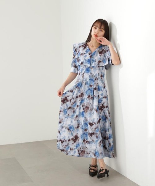 JILL by JILL STUART(ジル バイ ジル スチュアート)/シャドウローズプリントワンピース/img18