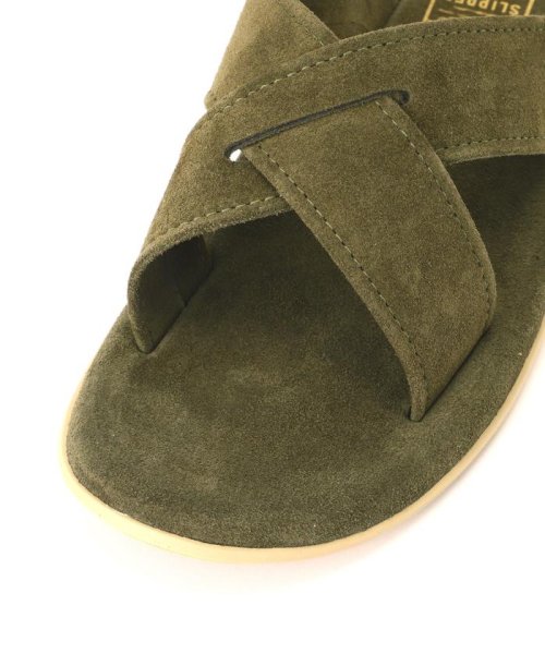 ISLAND SLIPPER (アイランドスリッパ )クロススウェードサンダル ISLAND SLIPPER アイランドスリッパ