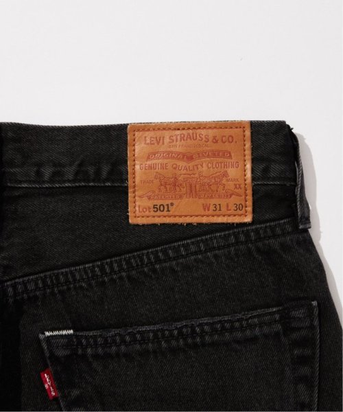 417 EDIFICE(フォーワンセブン　エディフィス)/《追加販売》【Levi’s/リーバイス】別注501(R) ORIGINAL BLACK　L30/img42