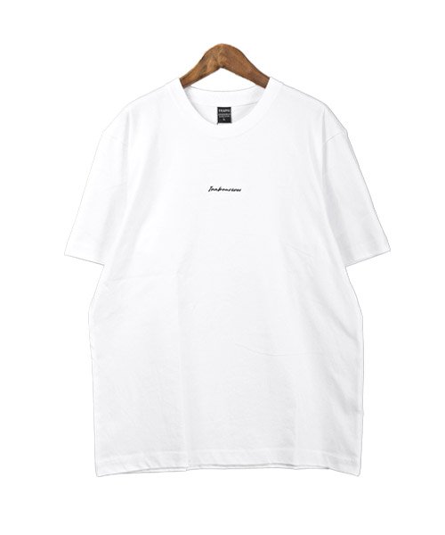 LUXSTYLE(ラグスタイル)/TRAP/U(トラップユー)刺繍ロゴ半袖Tシャツ/Tシャツ メンズ 半袖 刺繍 ロゴ ワンポイント クルーネック/img05